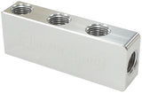 Compact Distribution Block 1 In, 6 Out All Ports 1/8" NPT AF456-01-06S - Aeroflow