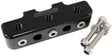 Pressure Sensor Block Black 9 x 1/8" NPT Port Mount Log AF456-03BLK - Aeroflow