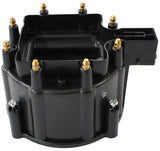 Chev V8 HEI Distributor Cap Black Colour Suits 4010-8362 AF4590-8362 - Aeroflow