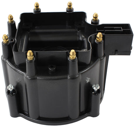 Chev V8 HEI Distributor Cap Black Colour Suits 4010-8362 AF4590-8362 - Aeroflow