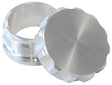 1.5" Aluminium Weld Bung And Cap Raw Weld On / Silver Cap AF460-24S - Aeroflow