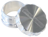 3" Aluminium Weld Bung And Cap Raw Alloy Finish AF460-48 - Aeroflow