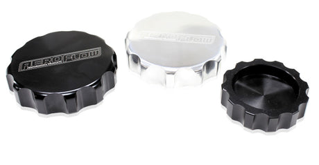 Radiator Cap Cover Small Style Cap Raw Alloy AF463-0032 - Aeroflow
