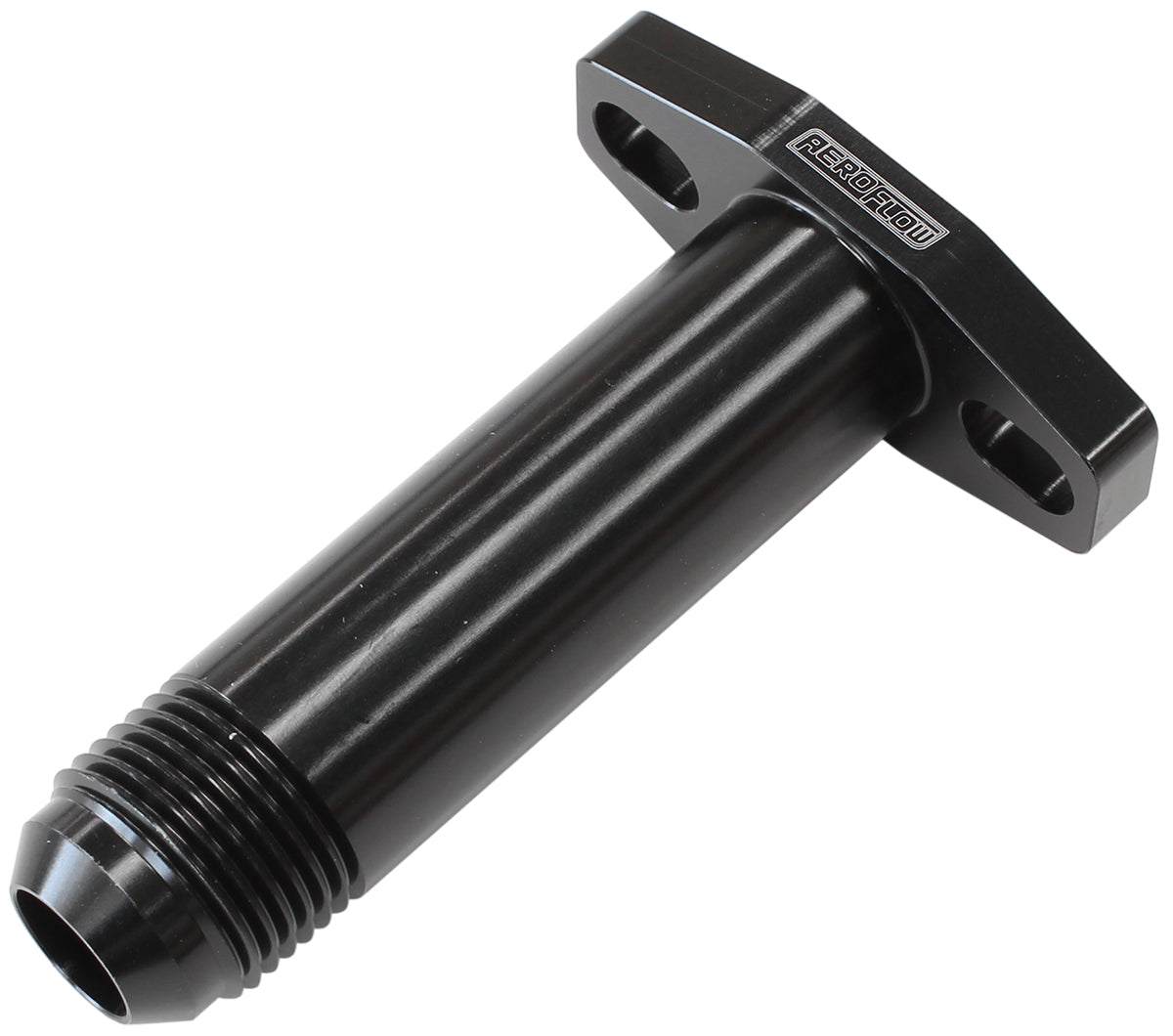 Turbo Drain Adapter -10AN 3" 38-44mm Bolt Centres #Long# AF463-05L - Aeroflow