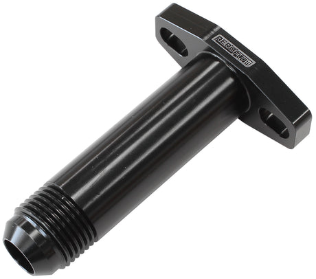 Turbo Drain Adapter -10AN 3" 38-44mm Bolt Centres #Long# AF463-05L - Aeroflow