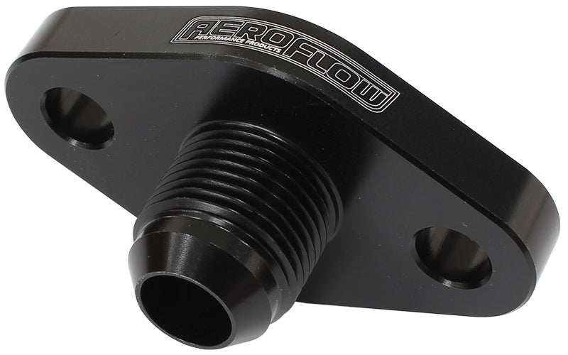 Turbo Drain Adapter -10AN 50.8mm Hole Centre O-Ring Seal AF463-06 - Aeroflow