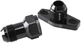 Turbo Drain Adapter -10AN Mid Length 38-44mm Hole Centres AF463-11 - Aeroflow