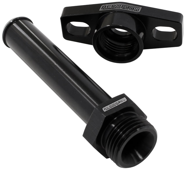 Turbo Drain Adapter 19mm Barb 38-44mm Centre Length 100mm AF463-13 - Aeroflow