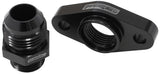 Turbo Drain Adapter -12AN Male 51mm Hole Centres O-Ring Seal AF463-14 - Aeroflow