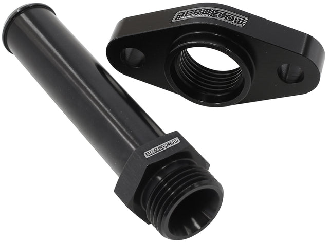 Turbo Drain Adapter 19mm Barb 51mm Centre Length 100mm AF463-17 - Aeroflow
