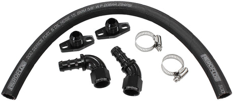 Ford XR6 Turbo Drain Kit BA BF FG Standard GT35 Turbo Barra AF463-20 - Aeroflow