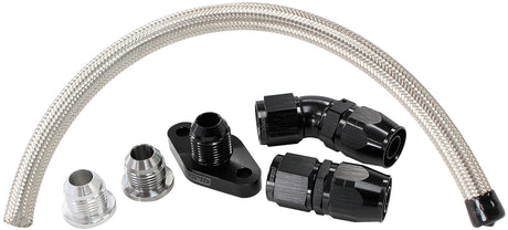Universal Turbo Drain Kit Suits Turbo With 51mm Centres AF463-22 - Aeroflow