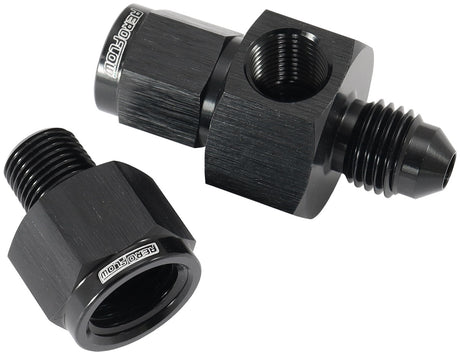 Ford Barra 4.0L Territory Oil Pressure Switch Adapter AF463-25 - Aeroflow