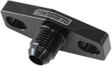 Turbo Oil Feed Adapter -6AN 38-44mm Hole Centres O-Ring AF463-26 - Aeroflow