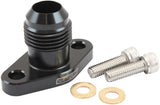 Mitsubishi 4G63 OEM Oil Pan Turbo Drain Fitting Male -10AN AF463-28 - Aeroflow