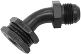 Bulkhead 45 Turbo Drain -10AN Male Oil Pan Sump Adapter AF463-32 - Aeroflow
