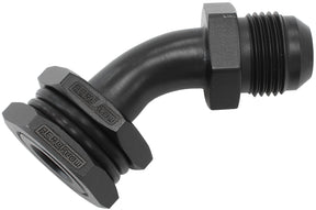 Bulkhead 45 Turbo Drain -10AN Male Oil Pan Sump Adapter AF463-32 - Aeroflow