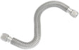 Flexible Turbo Drain Hose S/S Female 2 x -10AN 400mm Long AF463-34 - Aeroflow