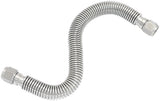 Flexible Turbo Drain Hose S/S Female 2 x -10AN 400mm Long AF463-34 - Aeroflow