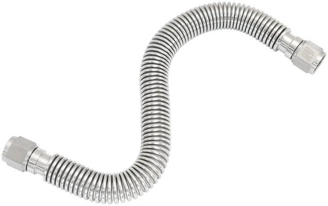 Flexible Turbo Drain Hose S/S Female 2 x -10AN 400mm Long AF463-34 - Aeroflow