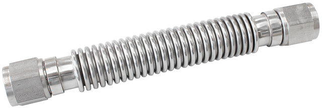 Flexible Turbo Drain Hose S/S Female 2 x -10AN 200mm Long AF463-36 - Aeroflow