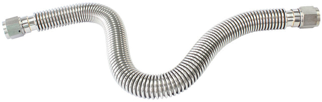 Flexible Turbo Drain Hose S/S Female 2 x -10AN 500mm Long AF463-38 - Aeroflow