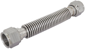Flexible Turbo Drain Hose S/S Female 2 x -12AN 200mm Long AF463-41 - Aeroflow