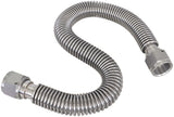 Flexible Turbo Drain Hose S/S Female 2 x -12AN 500mm Long AF463-43 - Aeroflow