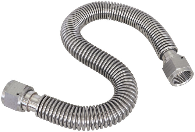 Flexible Turbo Drain Hose S/S Female 2 x -12AN 500mm Long AF463-43 - Aeroflow