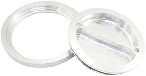6" Weld Bung And Raw Cap Alloy Ice Box Female Weld-On Water AF464-96 - Aeroflow