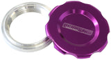2" Weld Bung And Purple Cap Low Profile Female Weld-On AF465-32PUR - Aeroflow