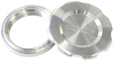 2-1/2" Weld Bung And Raw Cap Low Profile Female Weld-On AF465-40 - Aeroflow