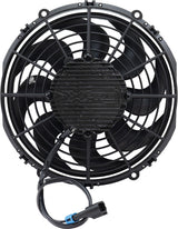 Brushless 10" Electric Fan 1500 CFM Curved Blade Pusher AF49-0120 - Aeroflow