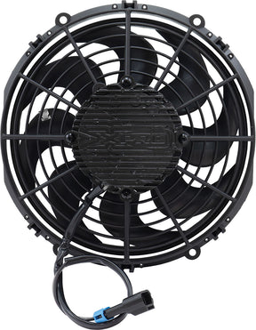 Brushless 10" Electric Fan 1500 CFM Curved Blade Pusher AF49-0120 - Aeroflow