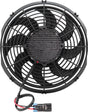 Brushless 12" Electric Fan 2000 CFM Curved Blade Pusher AF49-0122 - Aeroflow