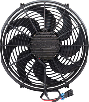 Brushless 14" Electric Fan 2500 CFM Curved Blade Pusher AF49-0124 - Aeroflow