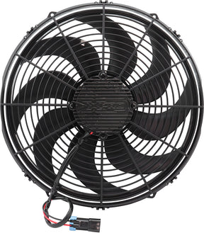 Brushless 16" Electric Fan 2860 CFM Curved Blade Pusher AF49-0126 - Aeroflow