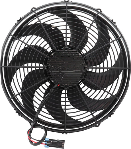 Brushless 16" Electric Fan 2860 CFM Curved Blade Pusher AF49-0126 - Aeroflow