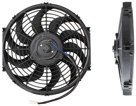 12" Curved Blade Electric Fan Reversible 1400CFM AF49-1001 - Aeroflow