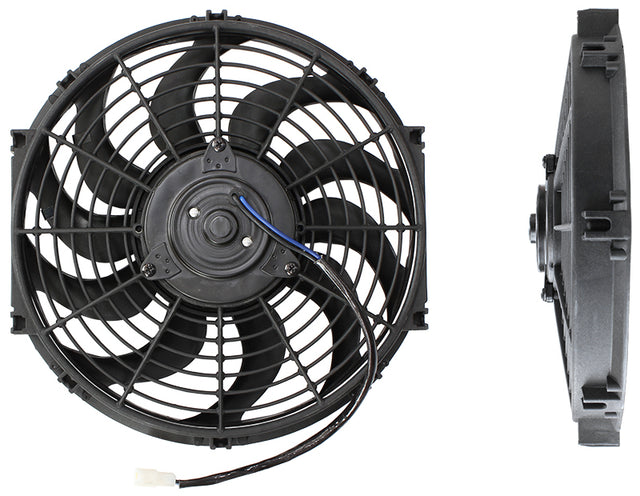 12" Curved Blade Electric Fan Reversible 1400CFM AF49-1001 - Aeroflow