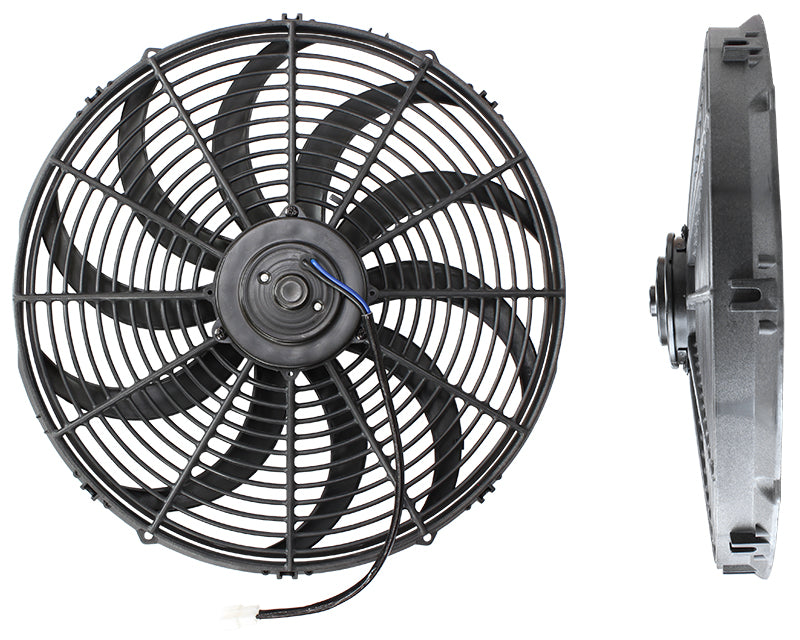 16" Curved Blade Electric Fan Reversible 2000CFM AF49-1003 - Aeroflow