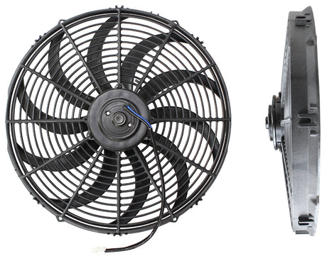 16" Curved Blade Electric Fan Reversible 2000CFM AF49-1003 - Aeroflow