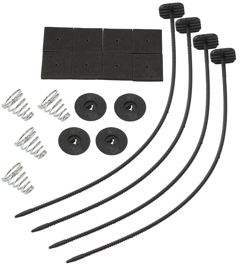 Quick Fit Fan Mounting Kit Nylon Straps Trans Cooler Also AF49-1007 - Aeroflow