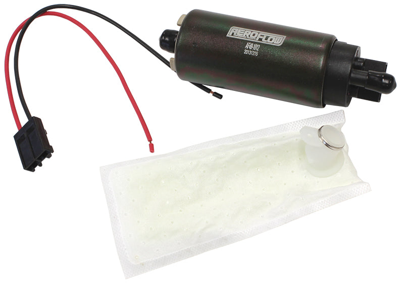 EFI In Tank Pump 255LPH 43psi Inlet Filter Plug 3 Bar AF49-1012 - Aeroflow