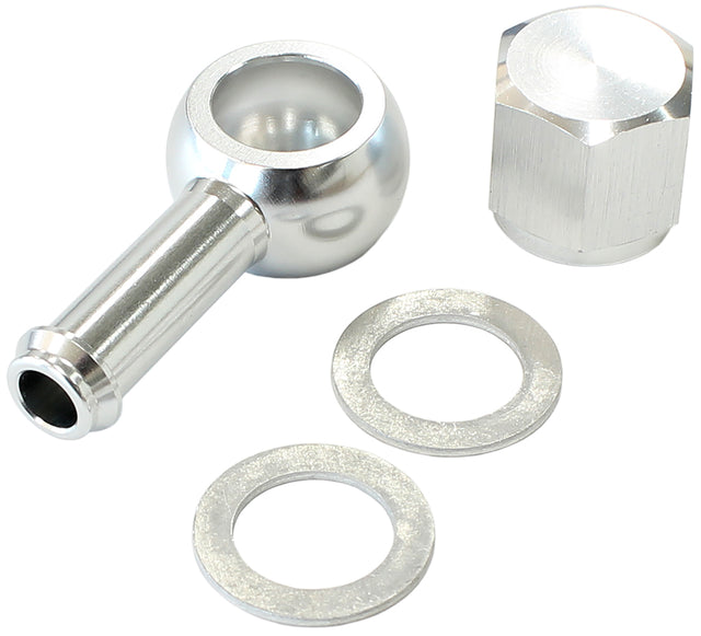 / Bosch Fuel Pump 8mm / 5/16" Banjo & Nut Kit Sil AF49-1020S - Aeroflow