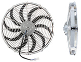 16" Curved Blade Chrome Fan Reversible 1750CFM AF49-1028 - Aeroflow