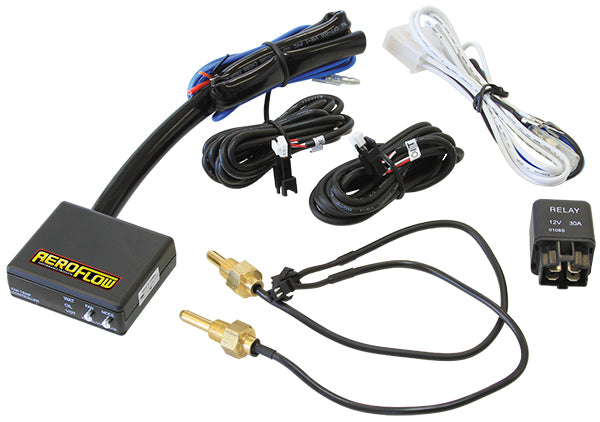 Adjustable Fan Temp Controller 3 Mode Oil, Water Temp, Voltage AF49-1029 - Aeroflow
