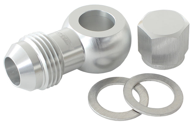 / Bosch Fuel Pump Banjo Kit To -8AN Inc Washers AF49-1035S - Aeroflow