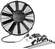 Brushless 12" Electric Fan 2100 CFM Straight Blade Puller AF49-1112 - Aeroflow