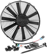 Brushless 14" Electric Fan 2900 CFM Straight Blade Puller AF49-1114 - Aeroflow